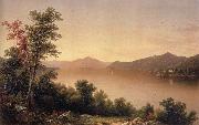 Casilear John William View on Lake George USA oil painting artist